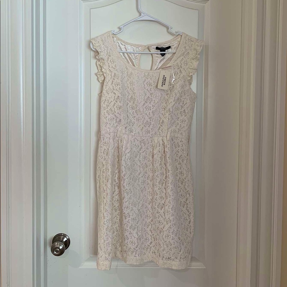 White Lace Forever 21 Brand New Mini Dress